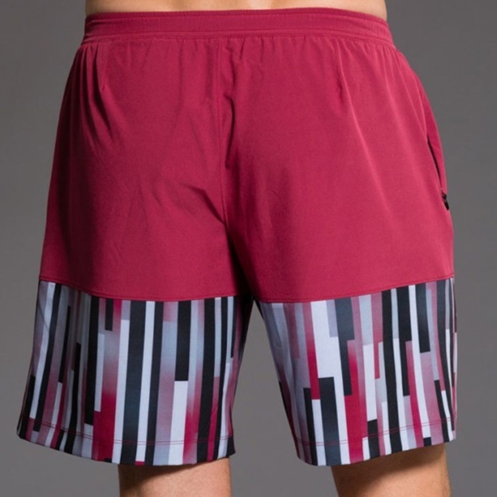 NWT Onzie Men's Board Shorts "Crimson"